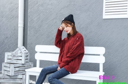 ES衣彡针织毛衣